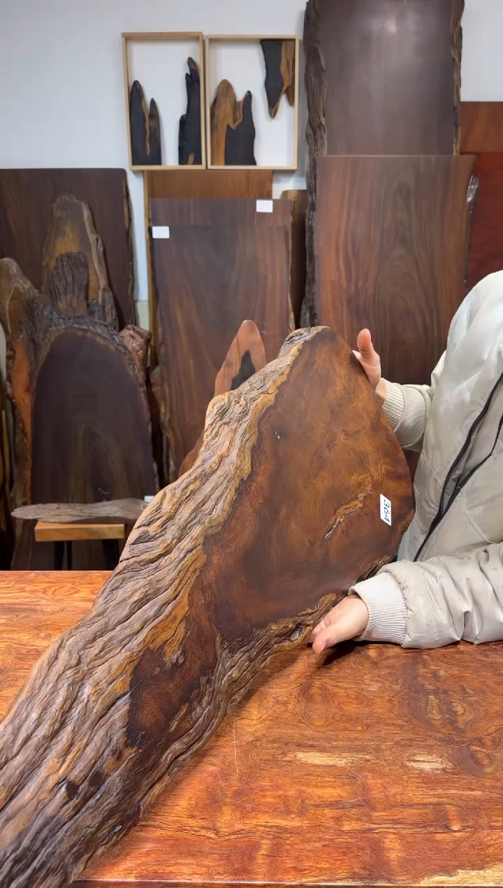 风车木（黑檀木）尺寸84*31*2.5编号364