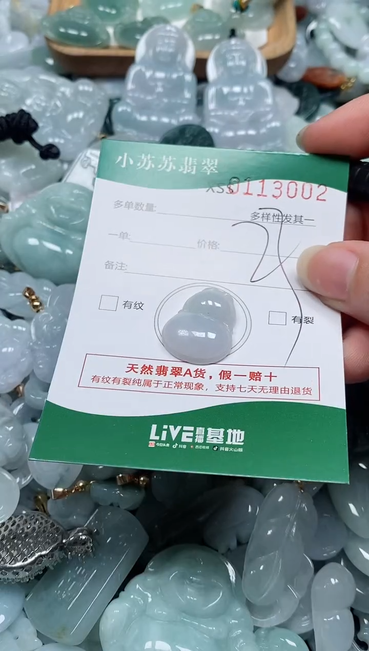 【闪购商品】翡翠未镶嵌颈饰闪购商品0113002