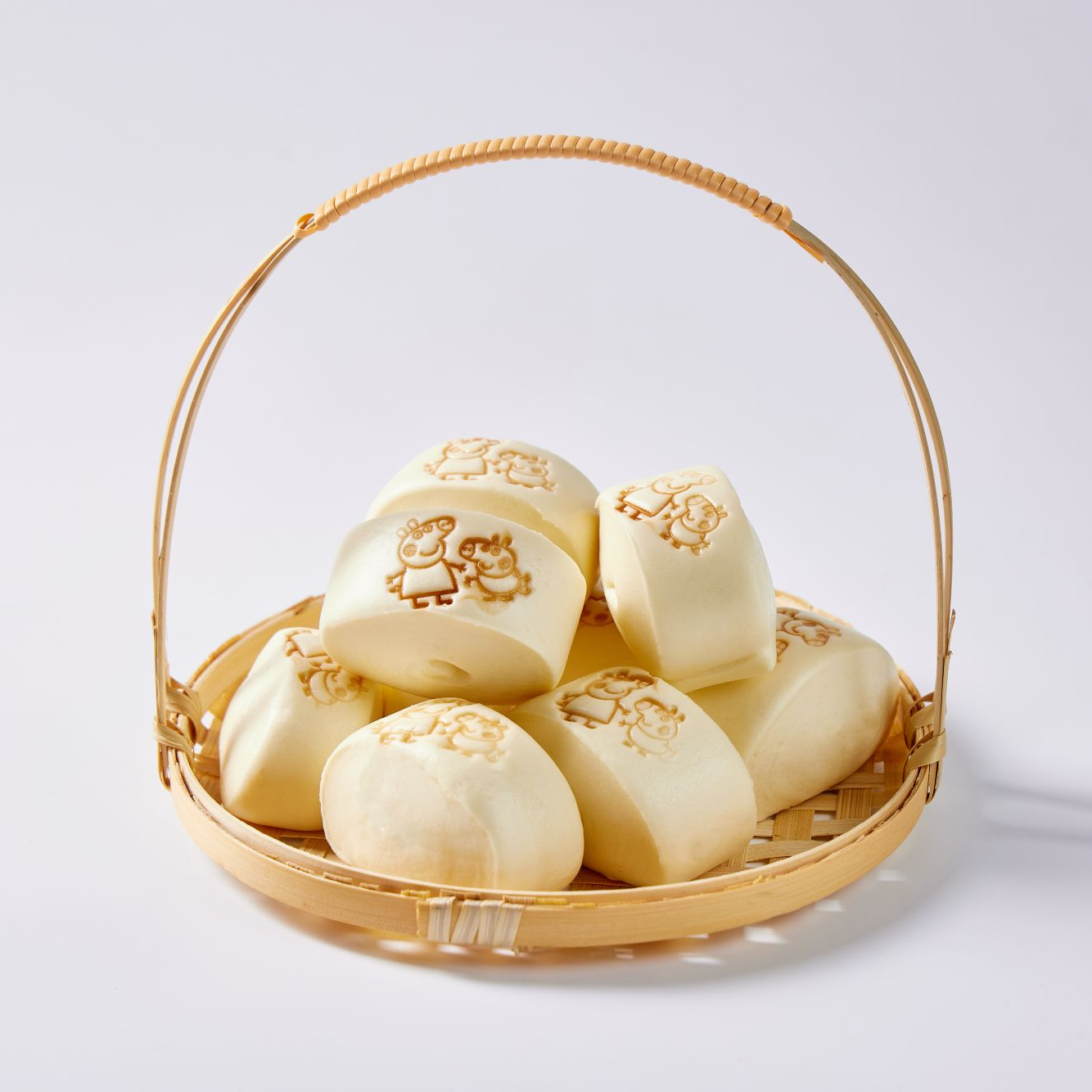 牛奶烙印小馒头含高奶钙