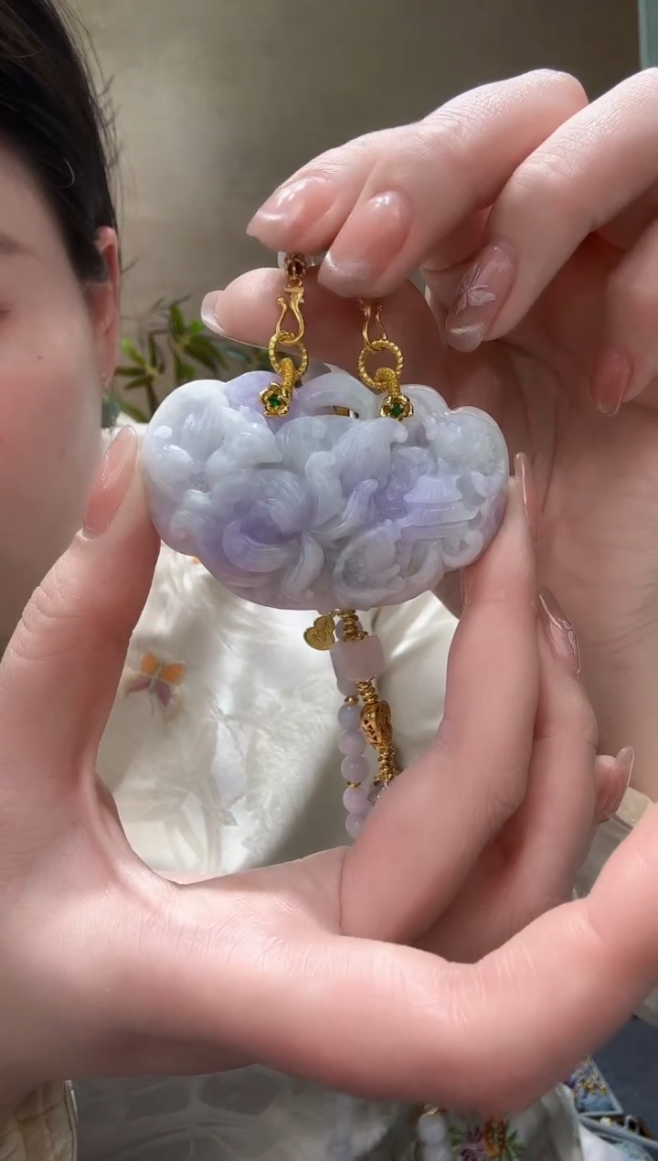 【闪购商品】翡翠颈饰未镶嵌吊坠