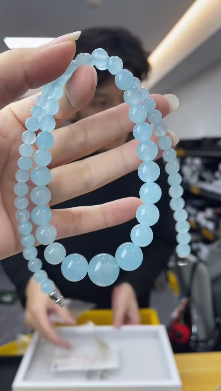 【闪购商品】海蓝宝石颈饰未镶嵌多样性一件发货