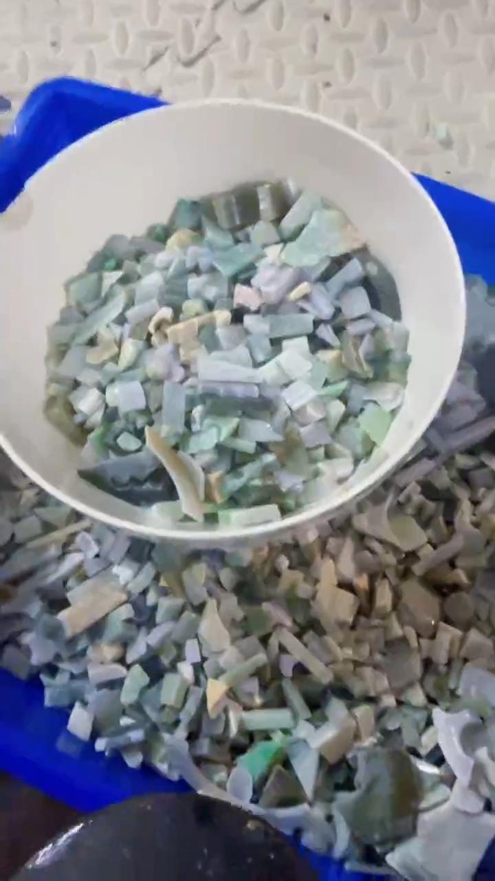 未镶嵌挂件翡翠蓝**云天然翡翠156