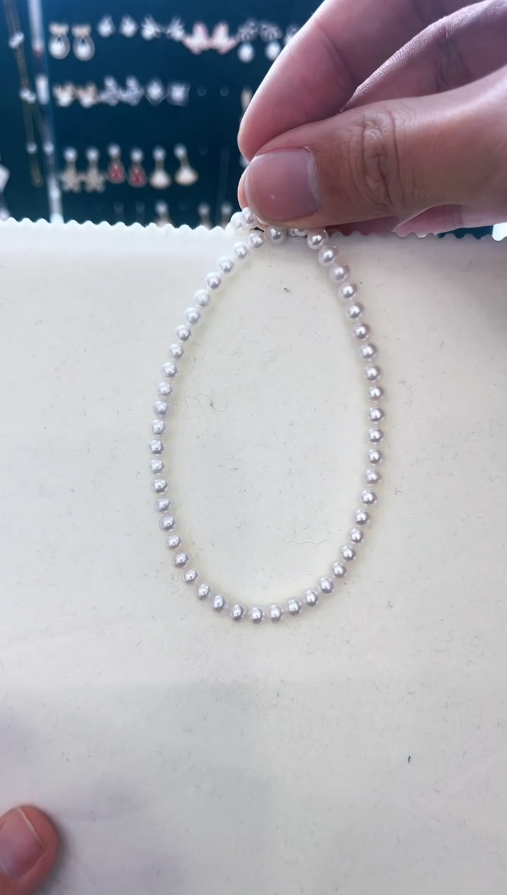 【闪购商品】淡水珍珠手绳未镶嵌5mm弹力手链