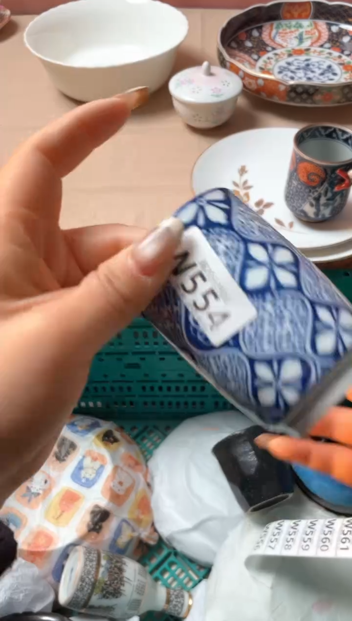 瓷片花***醉瓷器瓷器W554