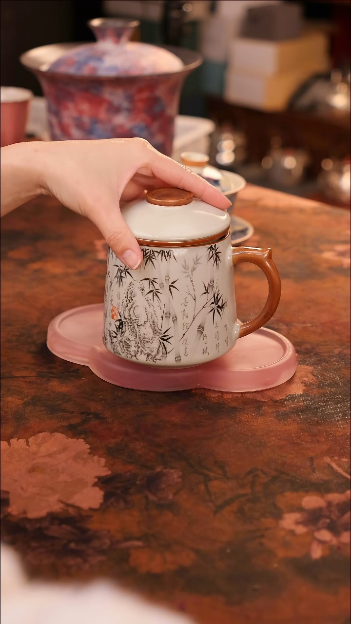 【闪购商品】陶瓷茶具（无礼盒无茶盘）@@A10773