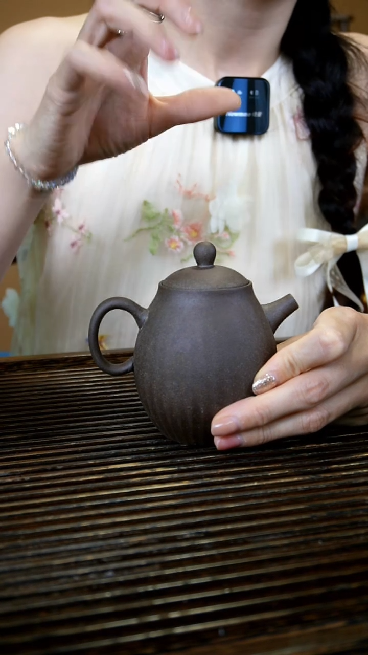 原矿老岩泥 黑金沙 文旦壶