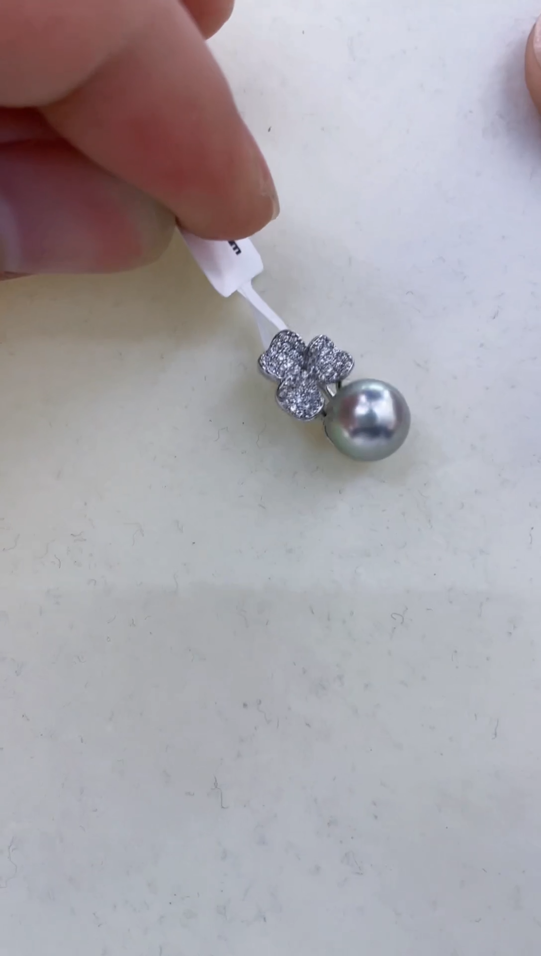 颈饰银S925镶嵌海水珍珠  