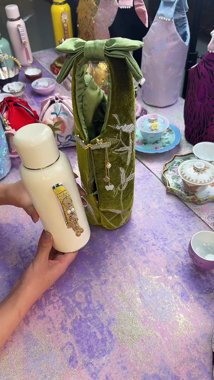 34清样品套组  学古595cc传家壶 带编织带壶包