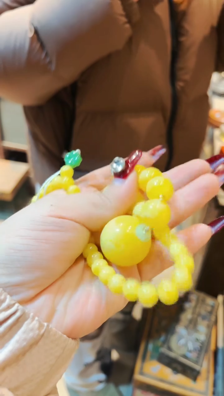 【闪购商品】蜜蜡颈饰未镶嵌七七精品专属链接456345