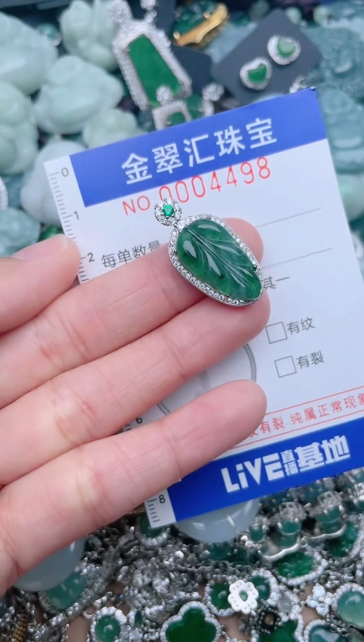 【闪购商品】翡翠颈饰未镶嵌4498..........1