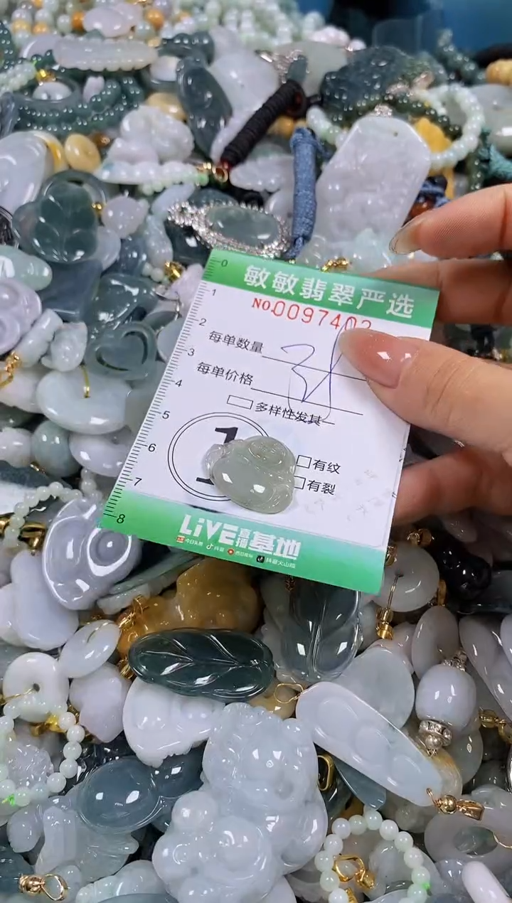 【闪购商品】翡翠颈饰未镶嵌闪购0097402