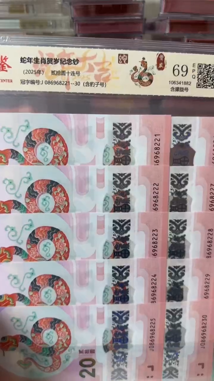 【闪购商品】塑料086968221-蛇钞标十！