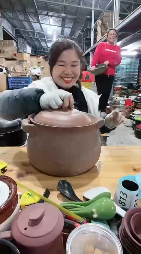 【闪购商品】瑕疵不圆6.0紫砂大肚锅，