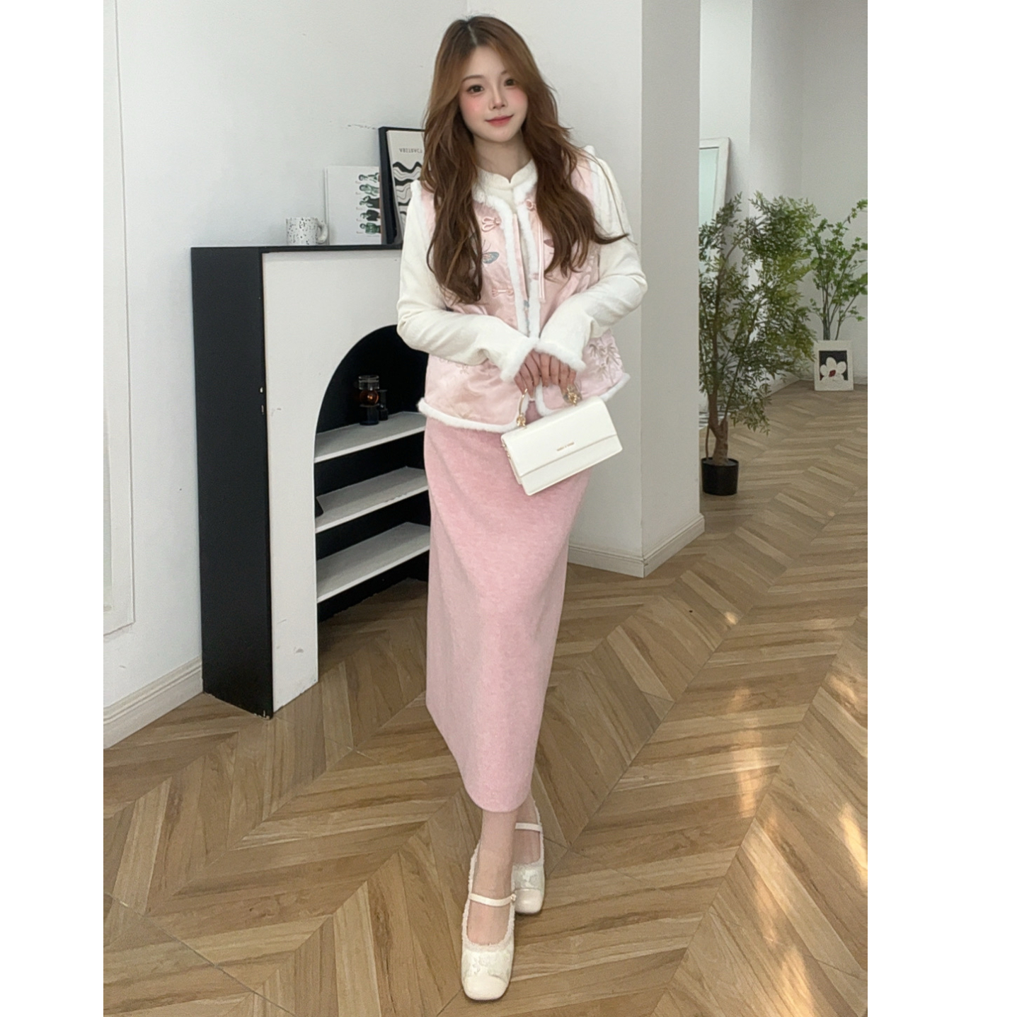 IEF/爱依服2025冬季新款春季梭织甜美外套