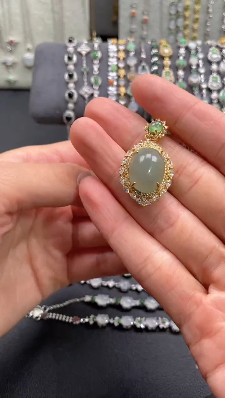 【闪购商品】翡翠戒指银S925镶嵌11111--1