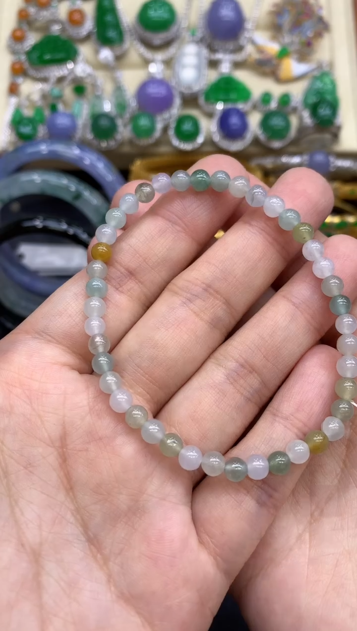 未镶嵌手串翡翠5-中国好珍宝