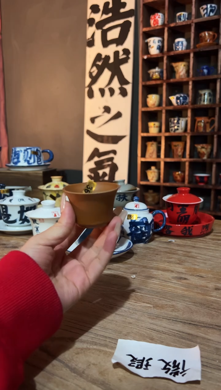 【闪购商品】观云听雨原创手绘茶具