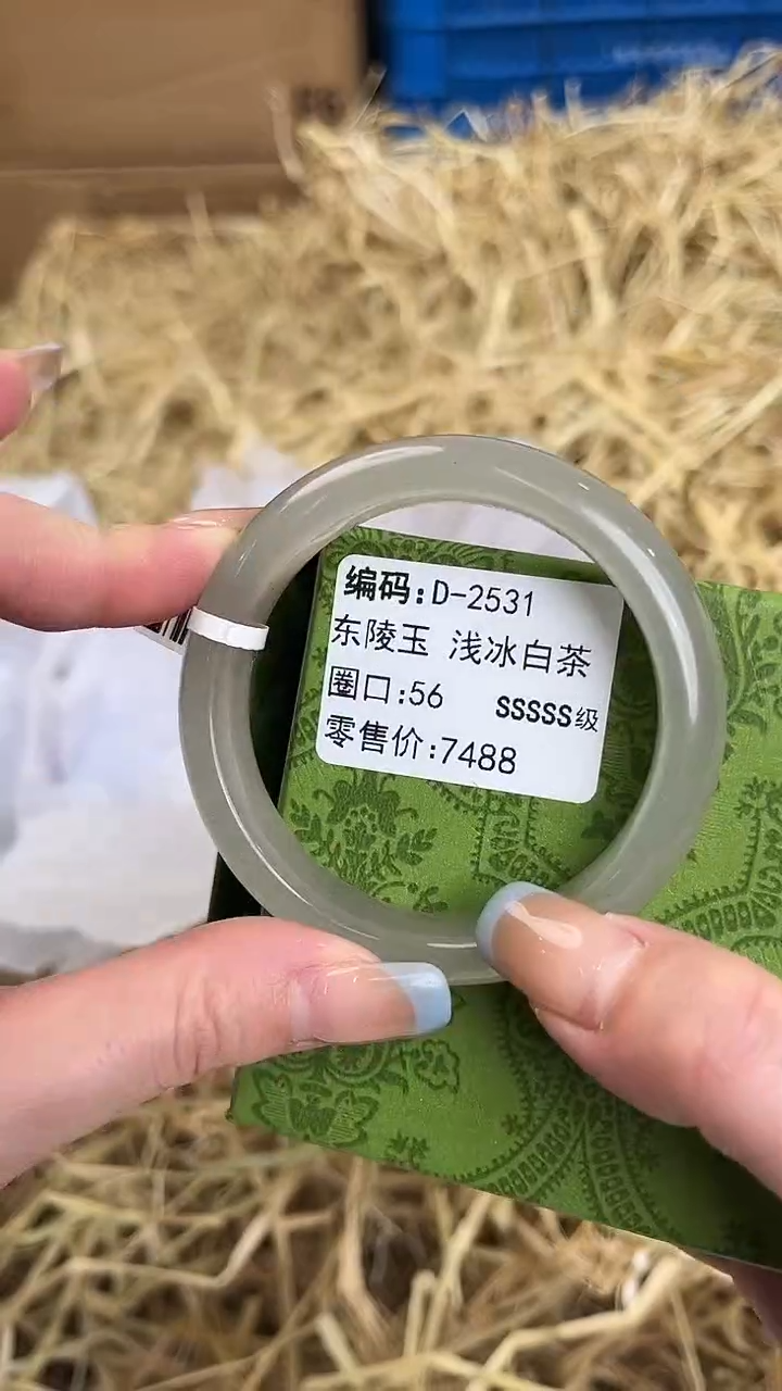 未镶嵌手镯石英质玉D-2531