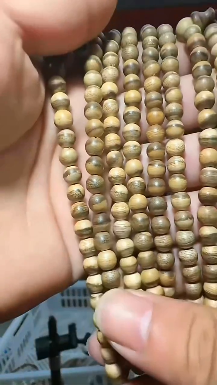 沉香手串154号长串马泥涝0.7多样性发一