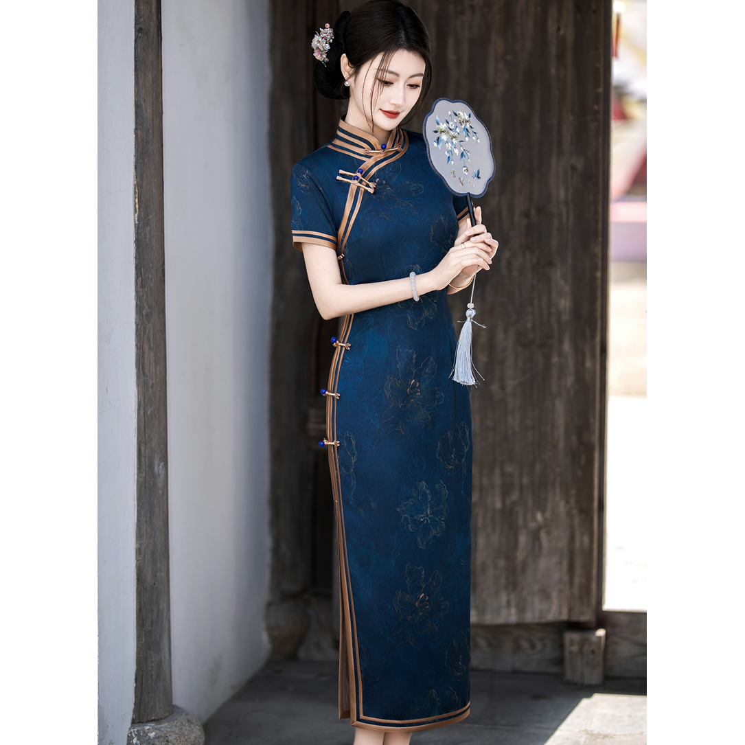 ZS 7861真丝款新中式窈窕淑女凤