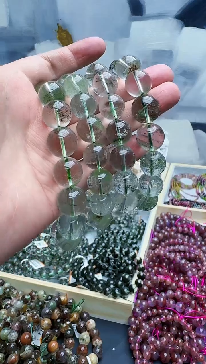 【闪购商品】水晶手链未镶嵌A82手链单圈多样性发1卡14-15