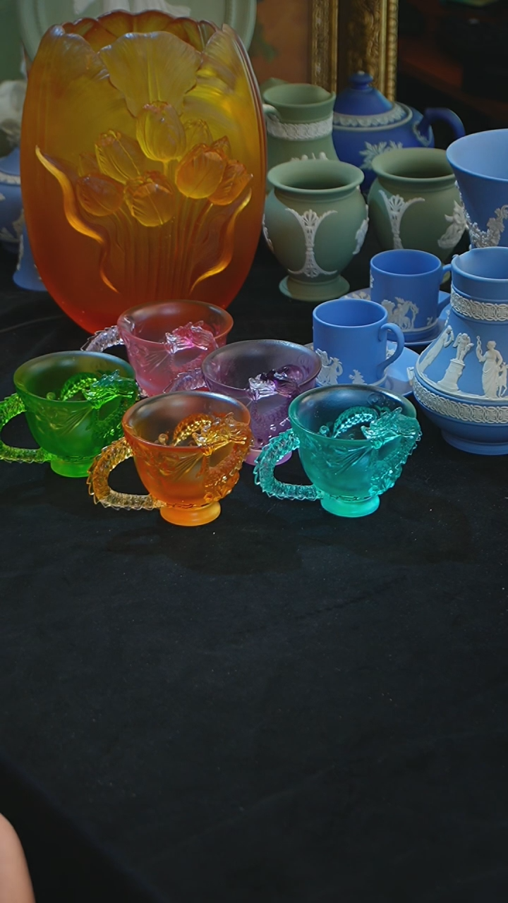 【闪购商品】摆件米多家中古瓷器如图所示34348
