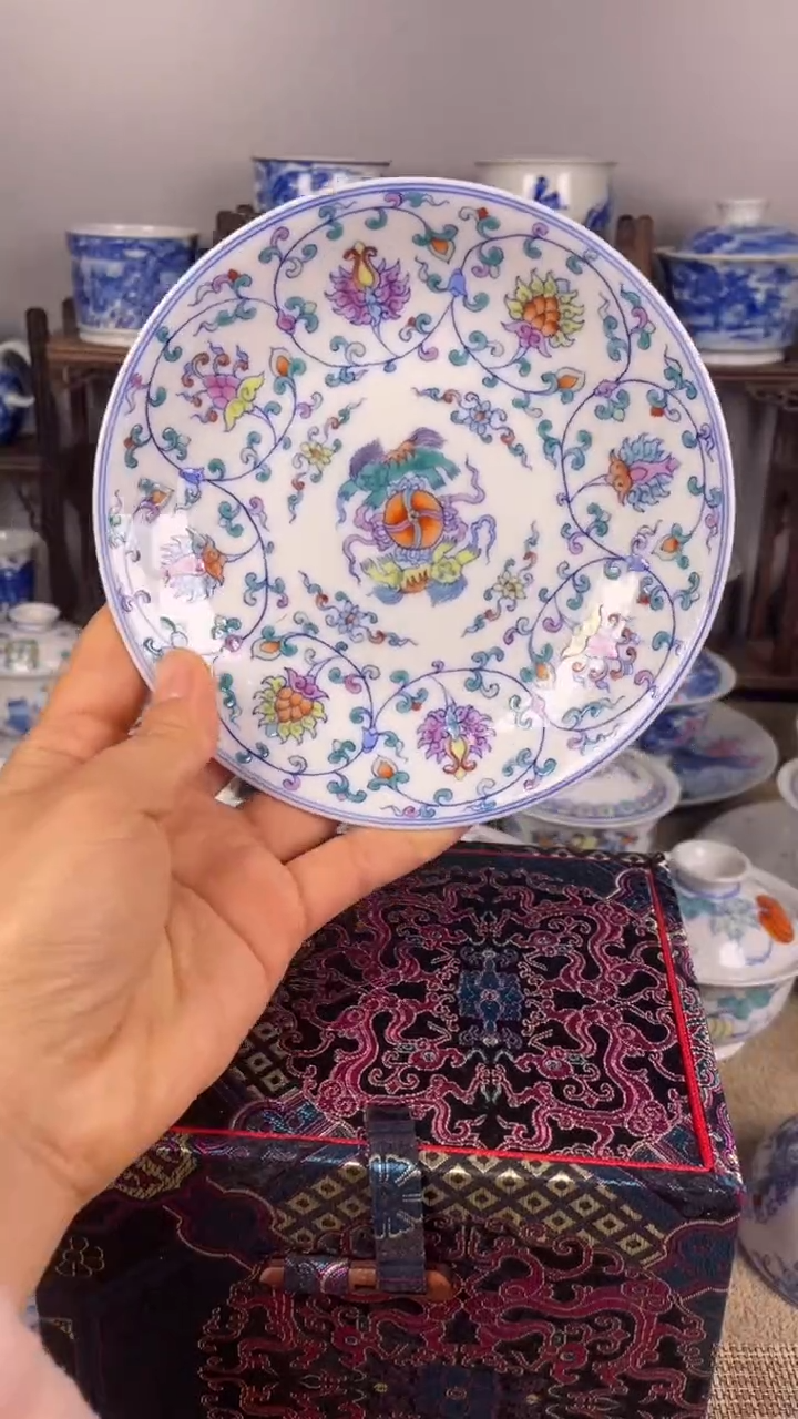 【闪购商品】摆件景德镇手工手绘陶瓷