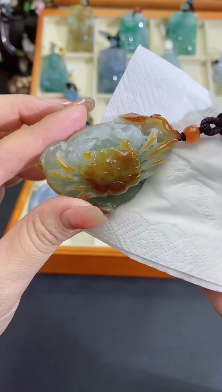 颈饰未镶嵌翡翠缅甸天然翡翠