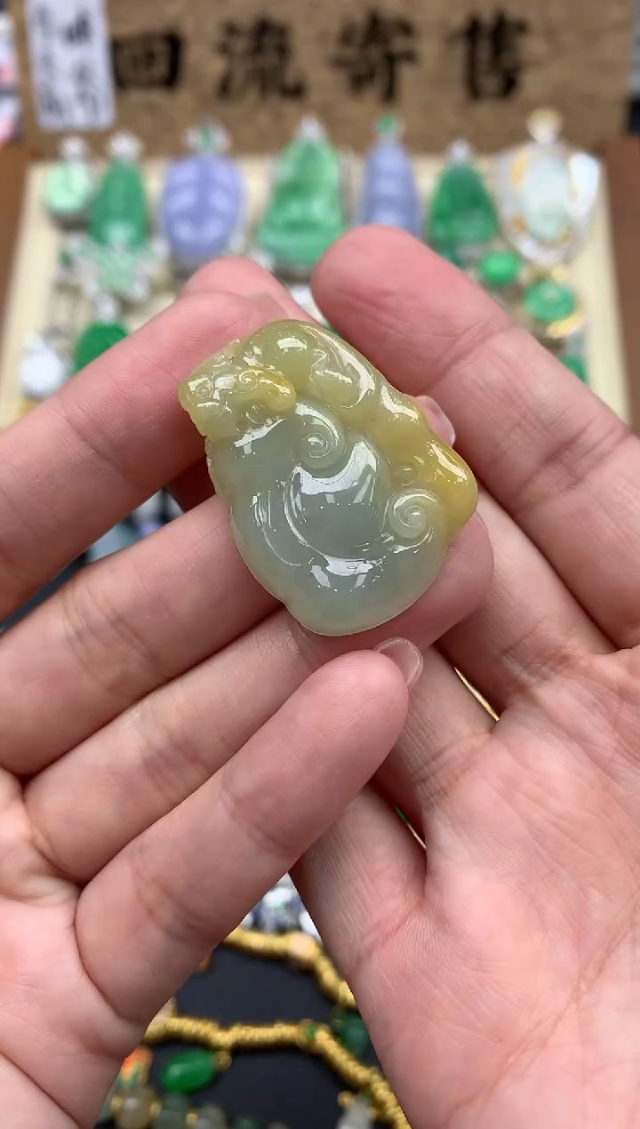 【闪购商品】翡翠颈饰未镶嵌178-中国好珍宝