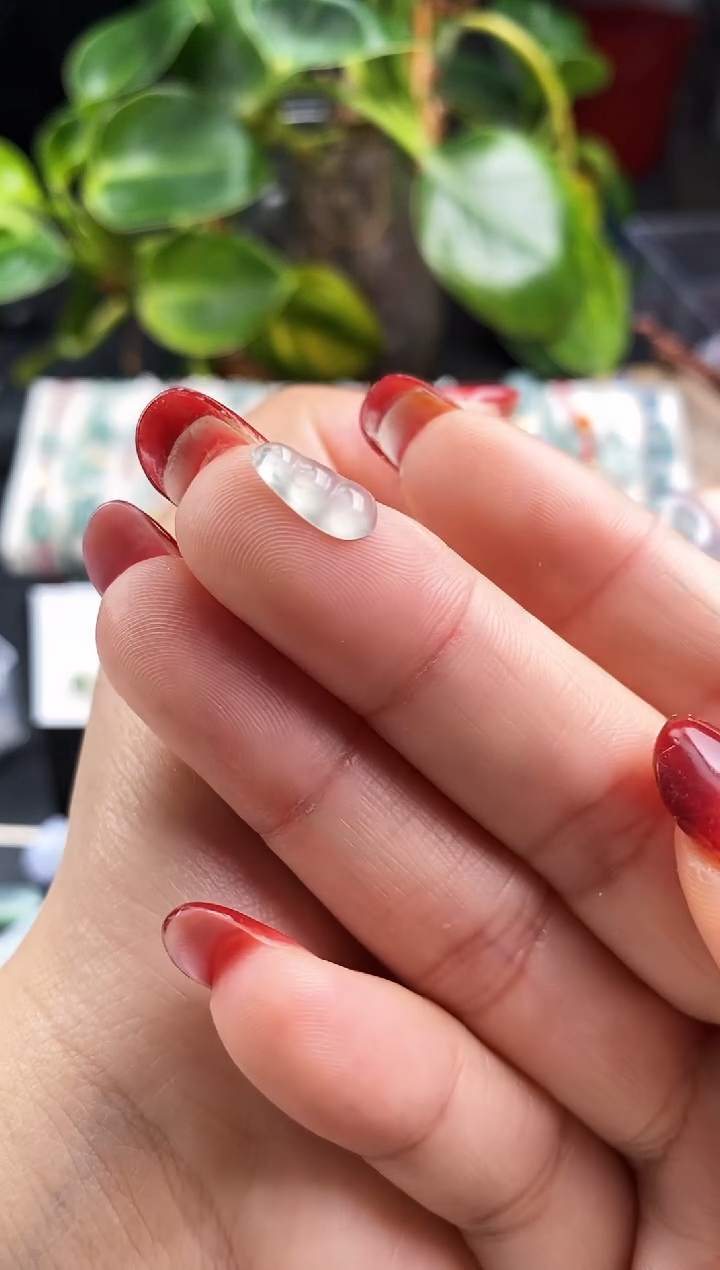 【闪购商品】翡翠戒指未镶嵌福豆