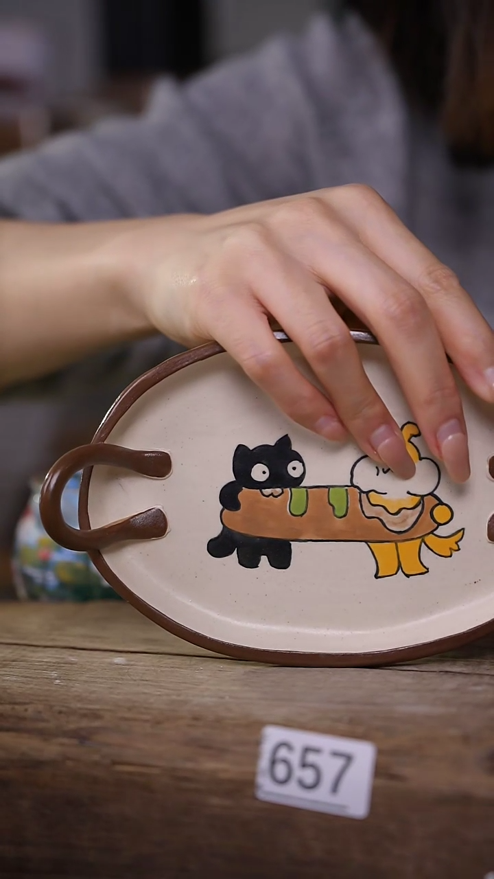 【闪购商品】瓷片新品！喵喵设计师款卡通系列！！！