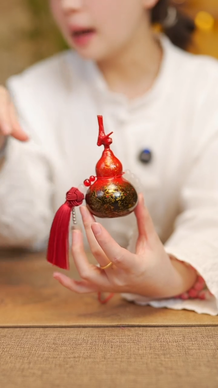 p224宴禾堂漆艺小葫芦--168