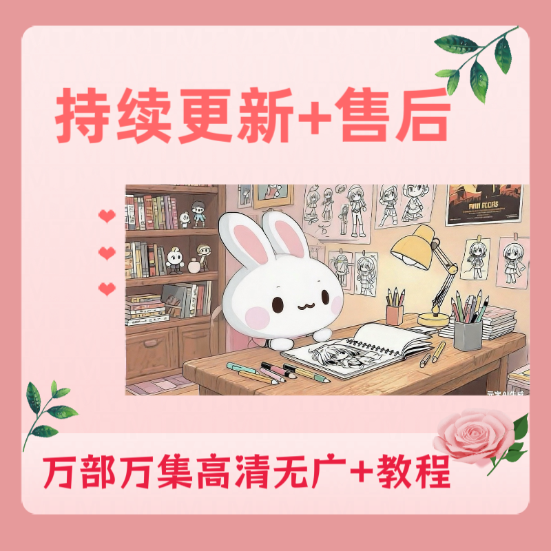 视频教程原创版画+书课包+联系客服领取