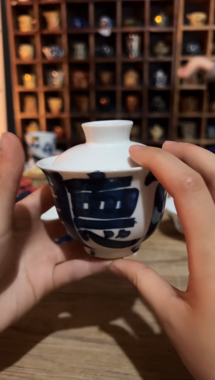 【闪购商品】观云听雨原创手绘茶具