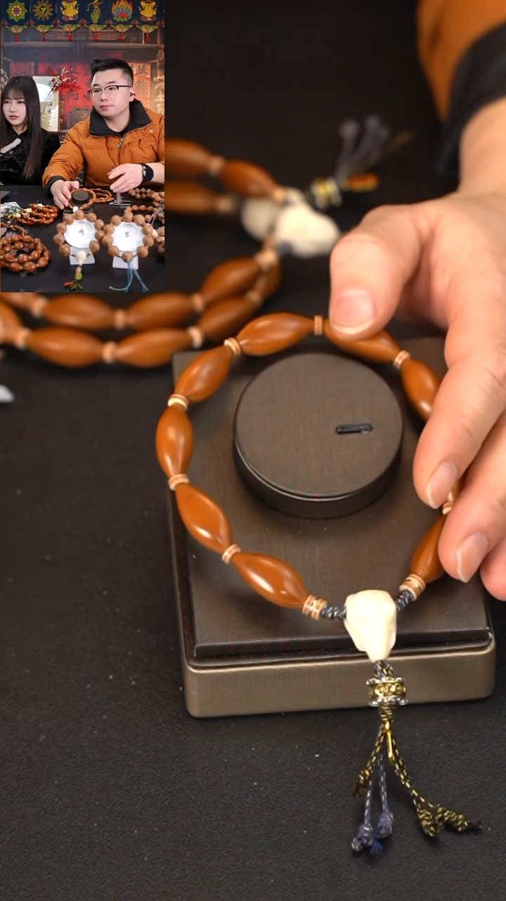 手串/手链橄榄核1.1鸿运当头柳叶核单圈1