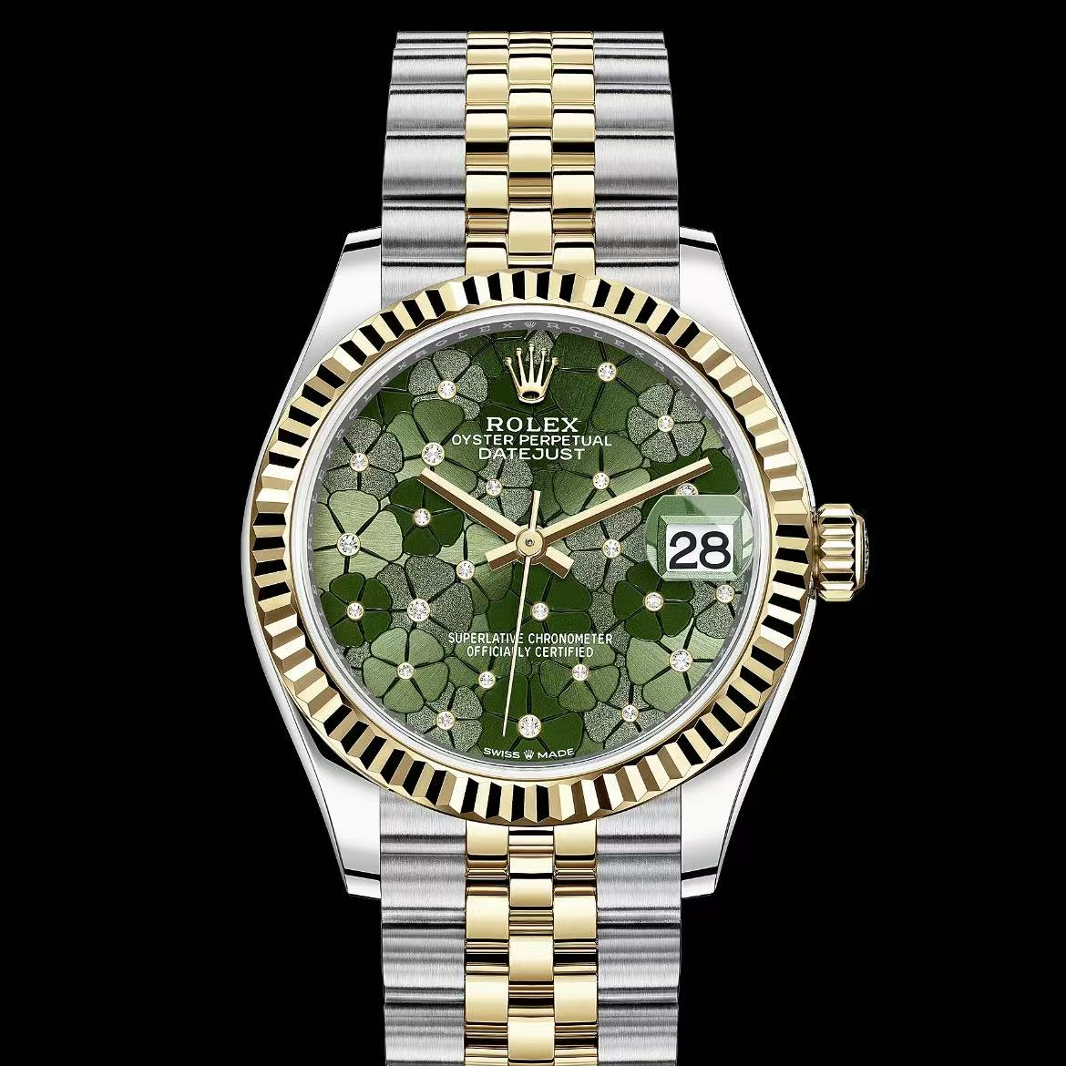 95新 Rolex/劳力士 日志/自动机械/23全套/31盘/原钻/SBK0130098