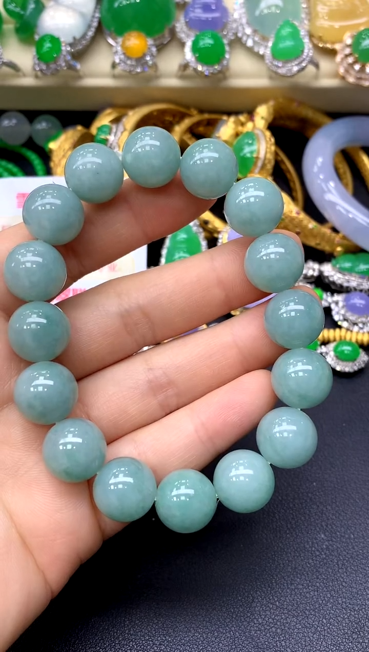 未镶嵌手链翡翠211-中国好珍宝