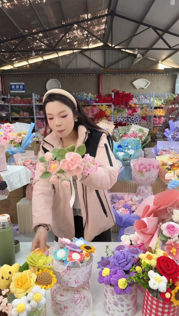非遗手工花束，孤品清仓