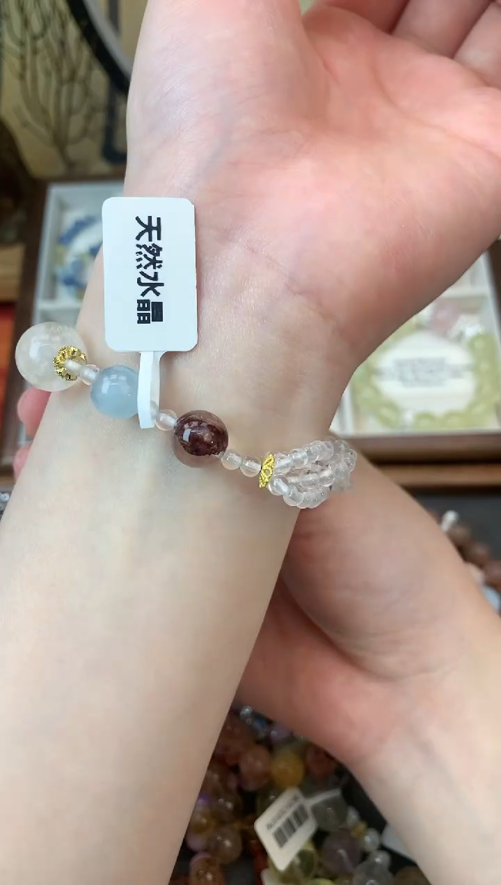 【闪购商品】水晶手链未镶嵌144手串