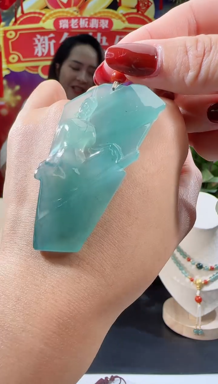 【闪购商品】翡翠吊坠(不含链)未镶嵌观音