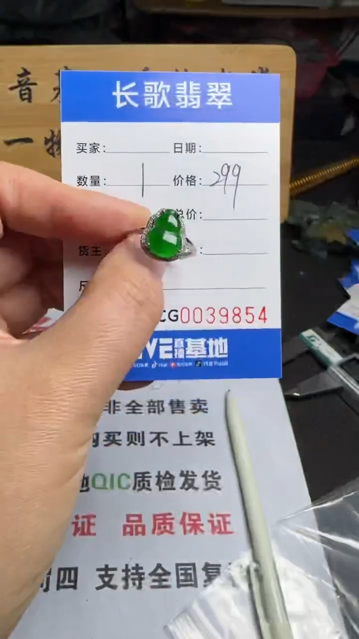 【闪购商品】翡翠颈饰银S925镶嵌00009854