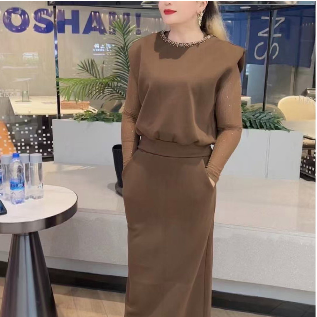  8803 新款三件套 羊毛