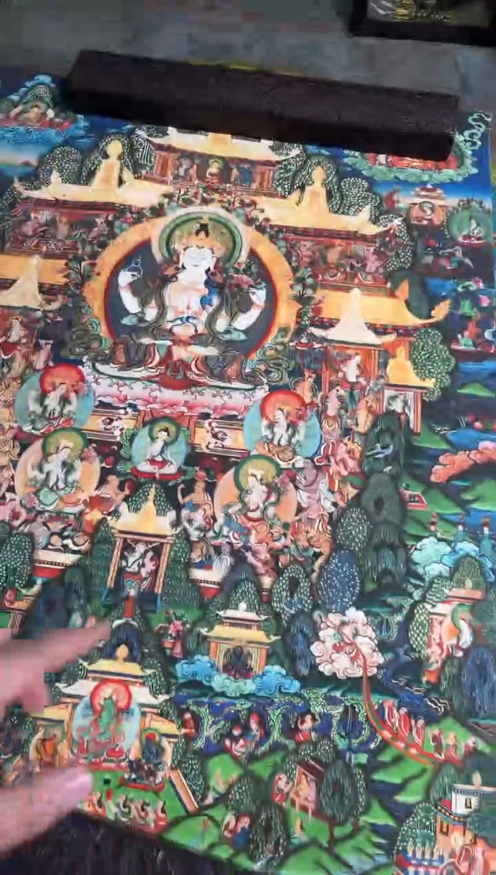 卷轴画东东唐卡tk16