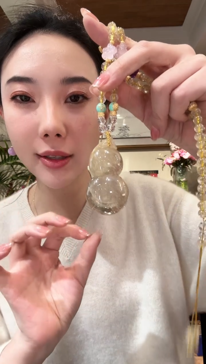 【闪购商品】水晶颈饰未镶嵌国风