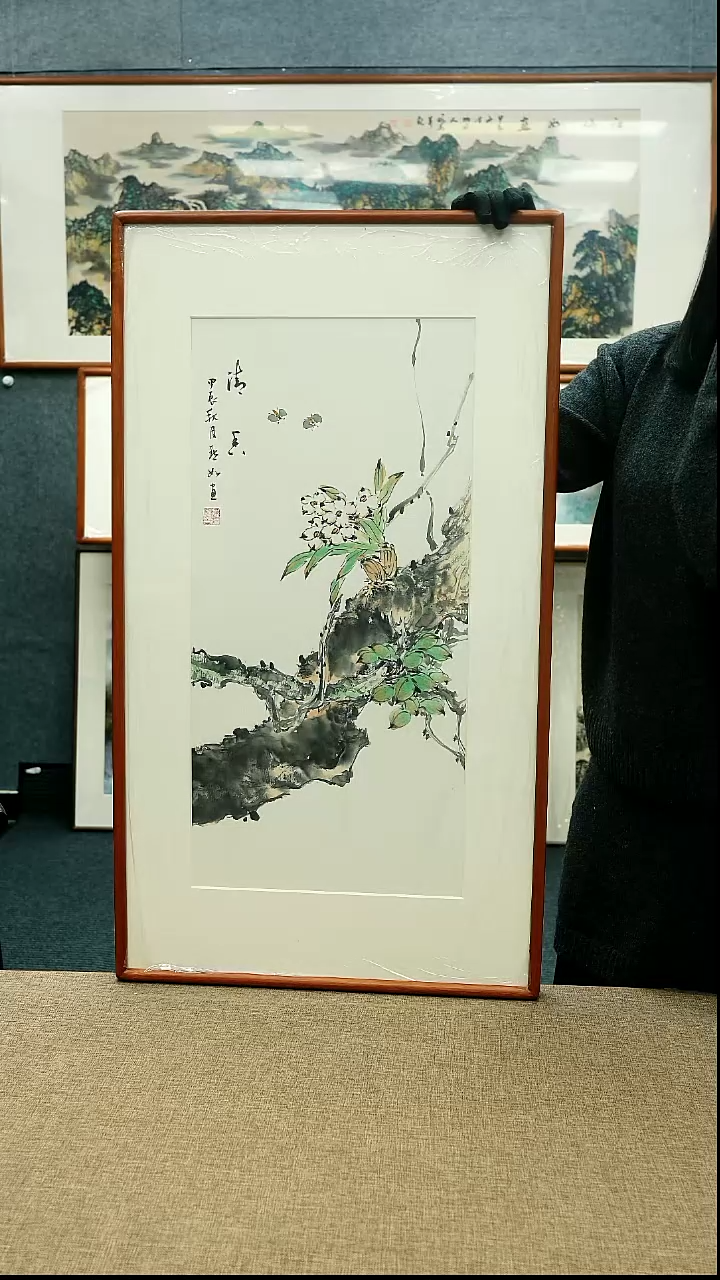 【闪购商品】国画52*92陈默如老师花鸟