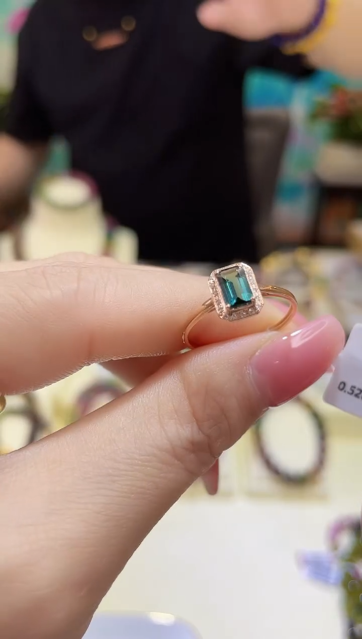 【闪购商品】碧玺手链18K金镶嵌@@MJ50220004