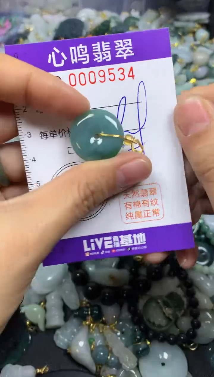 【闪购商品】翡翠颈饰未镶嵌闪购009534