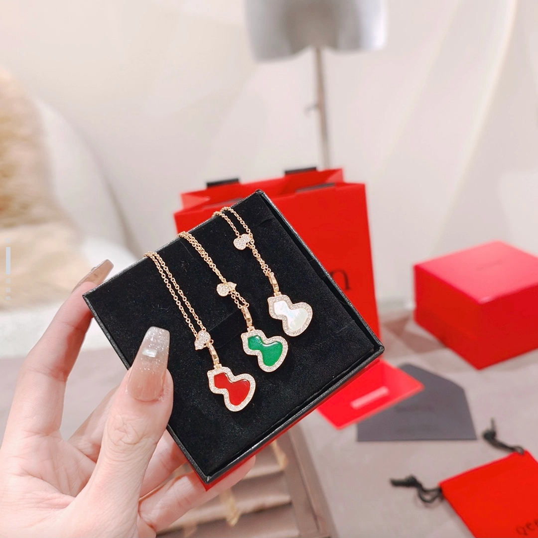 项链 18K气质金蛮腰造型轻奢百搭时尚新zz