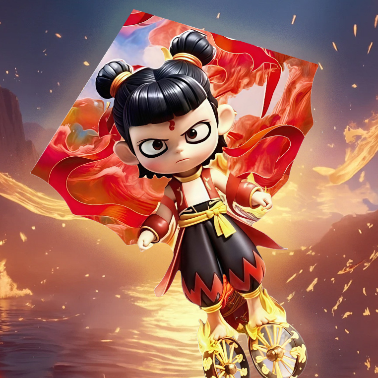 【两米二风筝】魔童风筝新款2025大人春游专用成人微风易飞创意儿童