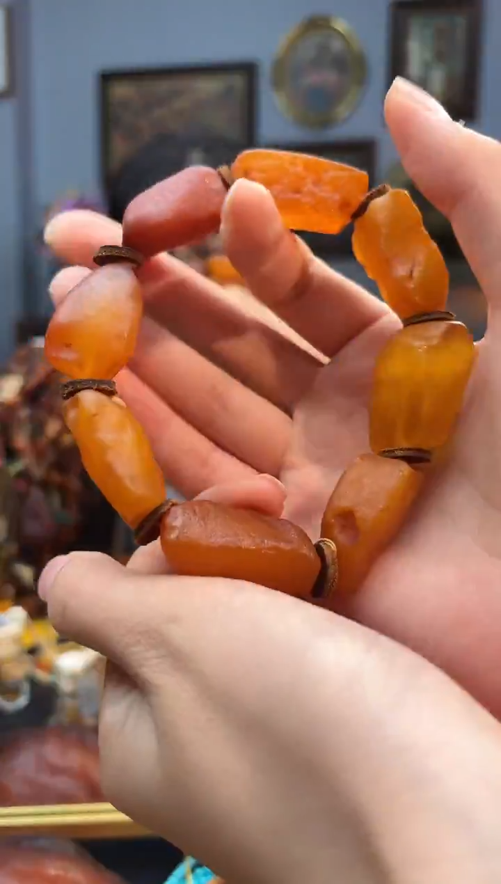 手串琥珀未镶嵌手串